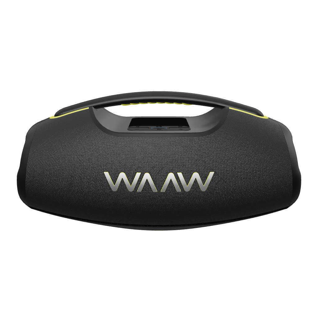 Caixa de som Bluetooth HYPERBOOM 1000 WAAW by Alok em 3D