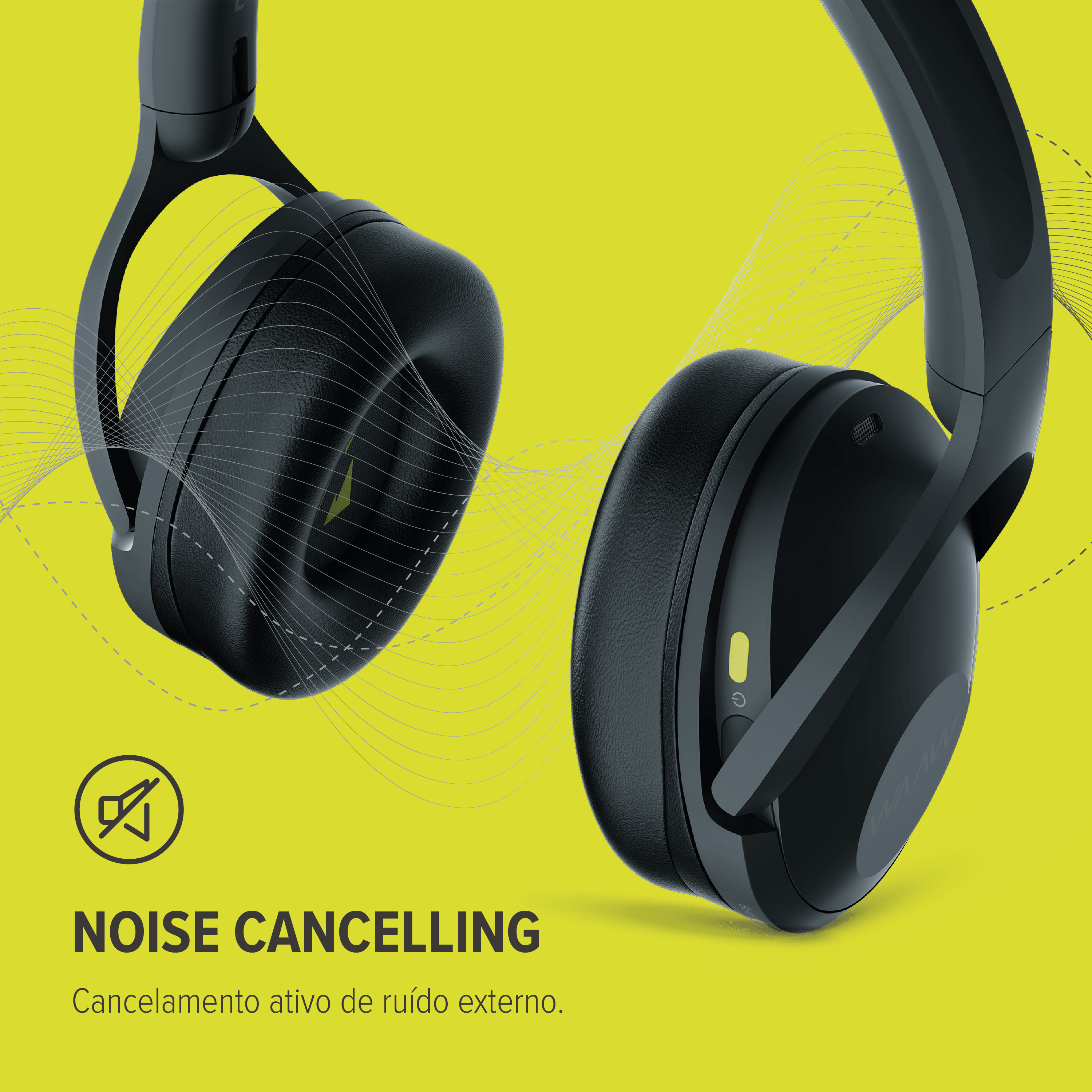 Fone com noise cancelling 2025
